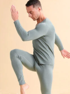 Men's V-neck Fleece Thermal Underwear Set(Mens V Neck Fleece Thermal Underwear Set) 35 Men's V-neck Fleece Thermal Underwear Set(Mens V Neck Fleece Thermal Underwear Set) -Mr Saker O1CN01ztophZ2EFyodTNFRO 2207734078716 0 cib