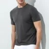Modal Summer Short Sleeve T-Shirt Men Crew Neck Solid Color Casual Underwear Mens Clothing(Modal Summer Short Sleeve T Shirt Men Crew Neck Solid Color Casual Underwear Mens Clothing)