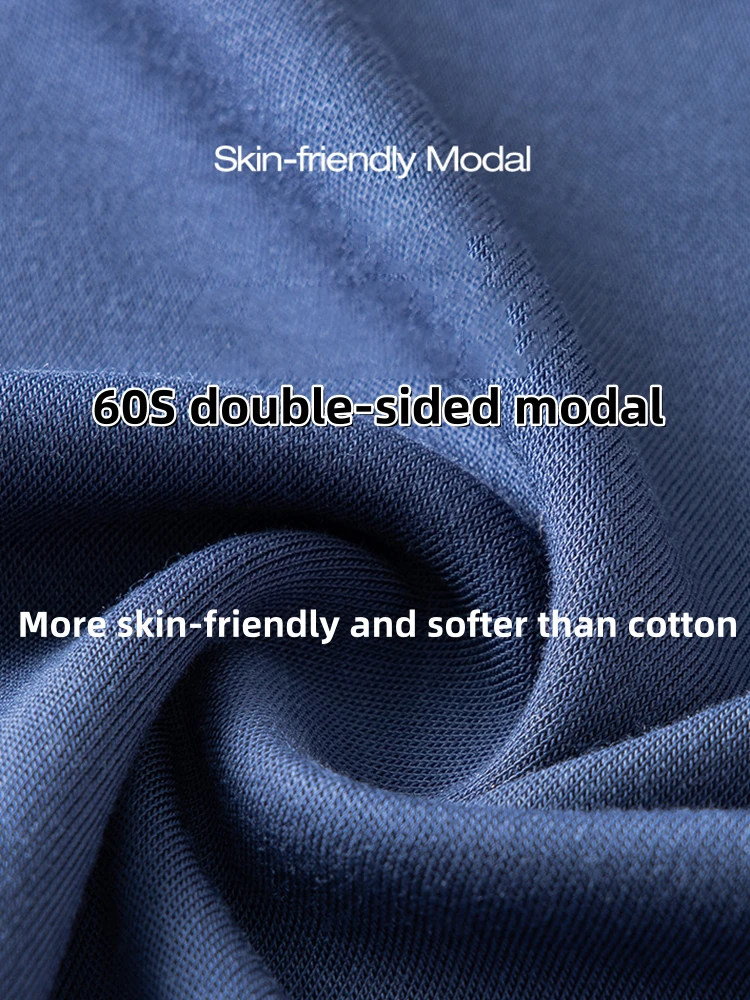 Modal Summer Short Sleeve T-Shirt Men Crew Neck Solid Color Casual Underwear Mens Clothing(Modal Summer Short Sleeve T Shirt Men Crew Neck Solid Color Casual Underwear Mens Clothing) 4 Modal Summer Short Sleeve T-Shirt Men Crew Neck Solid Color Casual Underwear Mens Clothing(Modal Summer Short Sleeve T Shirt Men Crew Neck Solid Color Casual Underwear Mens Clothing) - Image 4