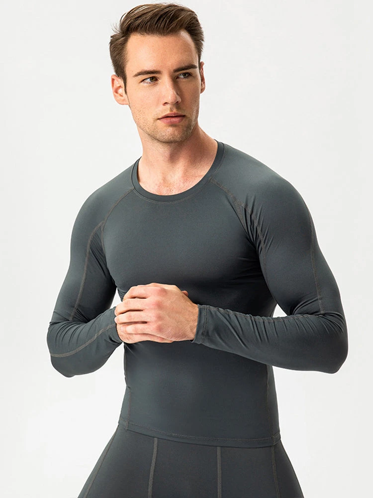 Men's Fitness Training Breathable Sports Long Sleeve Top(Mens Fitness Training Breathable Sports Long Sleeve Top) 12 Men's Fitness Training Breathable Sports Long Sleeve Top(Mens Fitness Training Breathable Sports Long Sleeve Top) - Image 12
