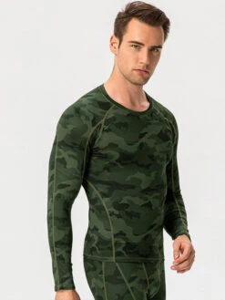 Men's Fitness Training Breathable Sports Long Sleeve Top(Mens Fitness Training Breathable Sports Long Sleeve Top) 38 Men's Fitness Training Breathable Sports Long Sleeve Top(Mens Fitness Training Breathable Sports Long Sleeve Top) -Mr Saker SKU 15