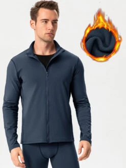 Windproof And Fluff Warm Training Coat For Men(Windproof And Fluff Warm Training Coat For Men) -Mr Saker SKU 1 c9501edc b406 4b6d aa96 49a3f41afe1f