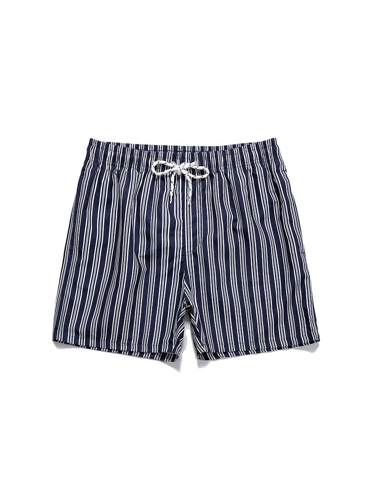 Men’s Striped Print Drawstring Board Shorts(Men S Striped Print Drawstring Board Shorts) 8 Men’s Striped Print Drawstring Board Shorts(Men S Striped Print Drawstring Board Shorts) - Image 8