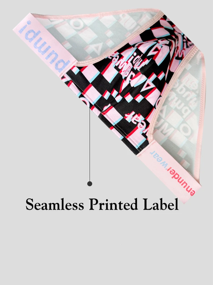 2 Pack Men's Breathable Alphabet-Print Expanded Pouch Briefs(2 Pack Mens Breathable Alphabet Print Expanded Pouch Briefs) 4 2 Pack Men's Breathable Alphabet-Print Expanded Pouch Briefs(2 Pack Mens Breathable Alphabet Print Expanded Pouch Briefs) - Image 4