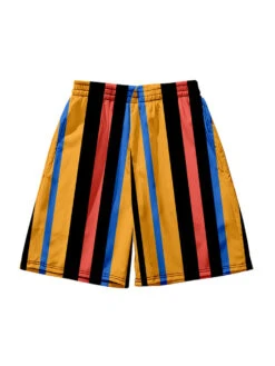 Men's Multicolor Stripe Leisure Swim Shorts(Mens Multicolor Stripe Leisure Swim Shorts) 26 Men's Multicolor Stripe Leisure Swim Shorts(Mens Multicolor Stripe Leisure Swim Shorts) -Mr Saker a2200901a584ae82c9fc36b5deaa5985