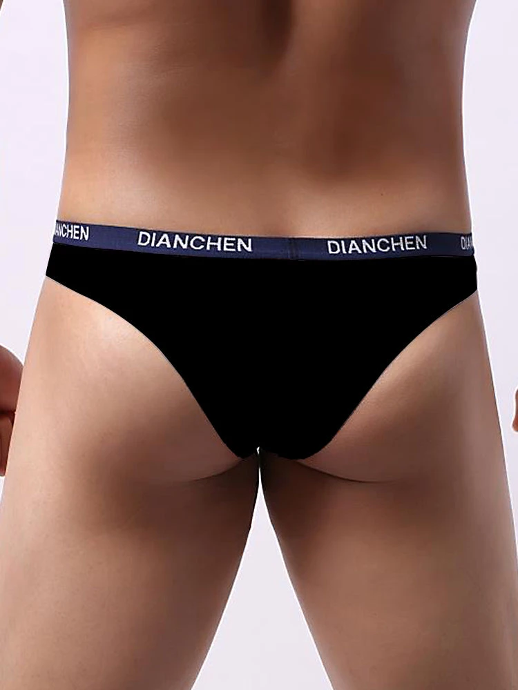 4 Pack Men's Sexy Comfortable Ice Silk Breathable Thong(4 Pack Mens Sexy Comfortable Ice Silk Breathable Thong) 4 4 Pack Men's Sexy Comfortable Ice Silk Breathable Thong(4 Pack Mens Sexy Comfortable Ice Silk Breathable Thong) - Image 4