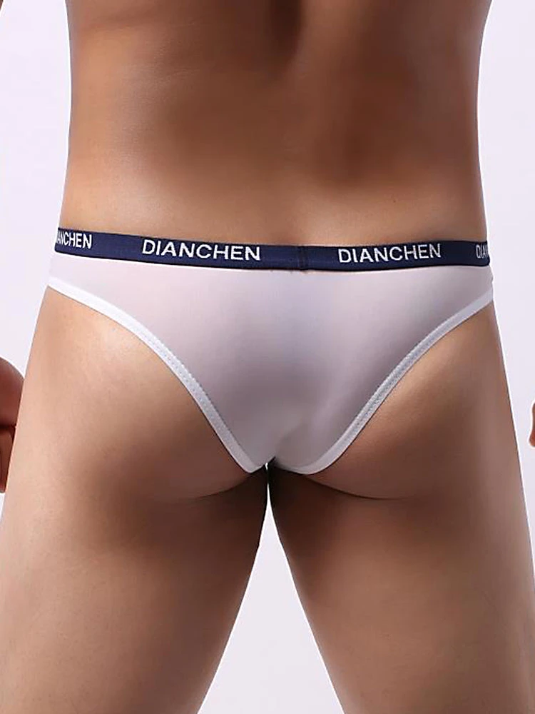 4 Pack Men's Sexy Comfortable Ice Silk Breathable Thong(4 Pack Mens Sexy Comfortable Ice Silk Breathable Thong) 7 4 Pack Men's Sexy Comfortable Ice Silk Breathable Thong(4 Pack Mens Sexy Comfortable Ice Silk Breathable Thong) - Image 7