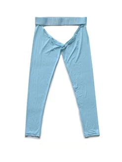 Men's Low-Waist Sexy Hollow Silk-Smooth Semi-Transparent Thermal Pants(Mens Low Waist Sexy Hollow Silk Smooth Semi Transparent Thermal Pants)