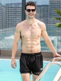 Mens Mesh Loose See Through Swim Shorts(Mens Mesh Loose See Through Swim Shorts) 33 Mens Mesh Loose See Through Swim Shorts(Mens Mesh Loose See Through Swim Shorts) -Mr Saker ab550eb558036f7608fa6ab2c2345e9a