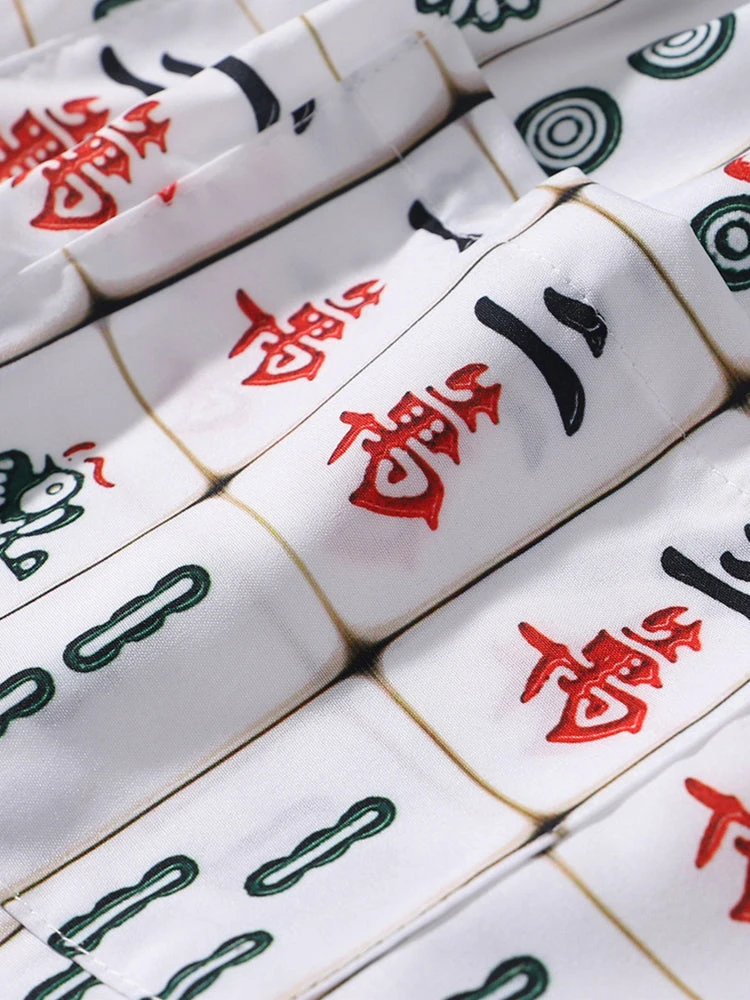 Men's Holiday Printing Elastic Waist Loose Beach Shorts(Mens Holiday Printing Elastic Waist Loose Beach Shorts) 4 Men's Holiday Printing Elastic Waist Loose Beach Shorts(Mens Holiday Printing Elastic Waist Loose Beach Shorts) - Image 4