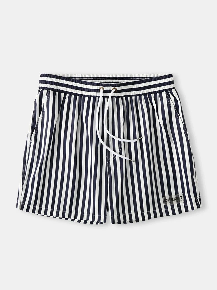 Mens Quick Dry Striped Print Surf Board Short(Mens Quick Dry Striped Print Surf Board Short) 17 Mens Quick Dry Striped Print Surf Board Short(Mens Quick Dry Striped Print Surf Board Short) - Image 17