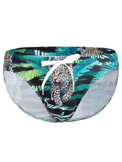 Mens Bulge Pouch Surfing Printed Bohemian Swim Briefs(Mens Surfing Printed Bohemian Swim Briefs) -Mr Saker af6807ba6475c3e5bd6b4838ca97a738