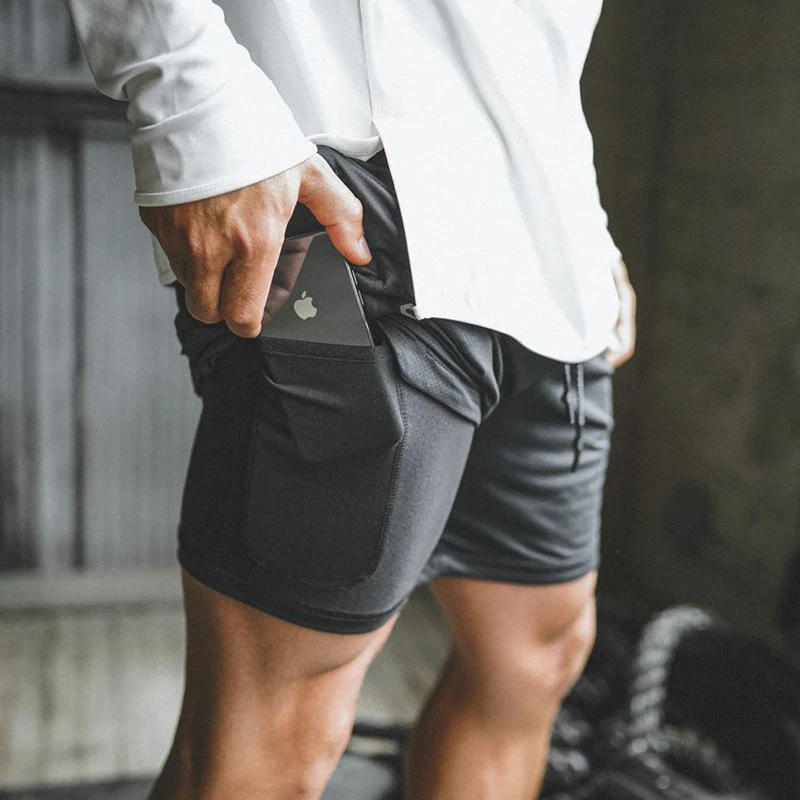 Mesh Quick-drying Sports Short With Phone Pocket(Mesh Quick Drying Sports Short With Phone Pocket) 5 Mesh Quick-drying Sports Short With Phone Pocket(Mesh Quick Drying Sports Short With Phone Pocket) - Image 5