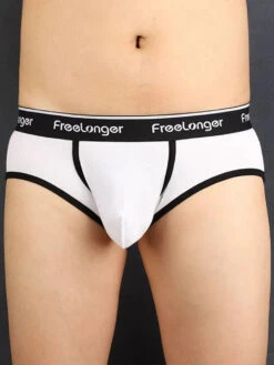 FreeLonger Men's Microfiber Covered Silky Touch Briefs(Mens Microfiber No Fly Covered Silky Touch Briefs Mrsaker) 24 FreeLonger Men's Microfiber Covered Silky Touch Briefs(Mens Microfiber No Fly Covered Silky Touch Briefs Mrsaker) -Mr Saker b2756530600b25a274f84f9dc0026104