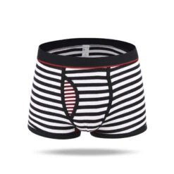 Men's Striped Cotton Sports Boxer Briefs(Mens Striped Cotton Sports Boxer Briefs) 36 Men's Striped Cotton Sports Boxer Briefs(Mens Striped Cotton Sports Boxer Briefs) -Mr Saker b4c7ceb2abd0589c159a75588473b3f9