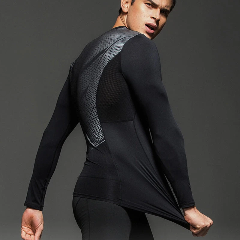 Mens Super Elastic Sport Gym Quick-drying Tops(Mens Super Elastic Sport Gym Quick Drying Tops) 11 Mens Super Elastic Sport Gym Quick-drying Tops(Mens Super Elastic Sport Gym Quick Drying Tops) - Image 11