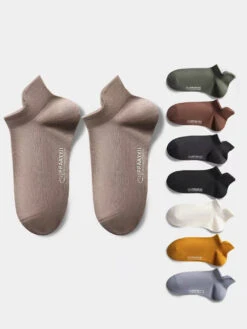 10 Pack Men's Performance Cotton Ankle Socks(10 Pack Mens Performance Cotton Ankle Socks)