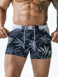 Men Sexy Floral Print Swim Trunks(Men Sexy Floral Print Swim Trunks) 11 Men Sexy Floral Print Swim Trunks(Men Sexy Floral Print Swim Trunks) -Mr Saker c47ed70ca6c8add7a5091db9c38c2331