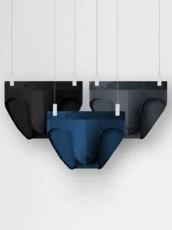 4 Pack Men's Comfortable Thin Pouch Breathable Mesh Briefs(4 Pack Mens Thin Ultra Breathable Mesh Underwear Briefs Mrsaker)