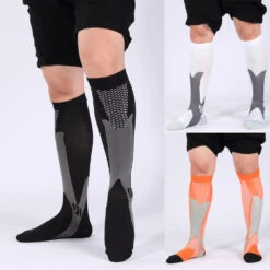Mens Outdoor Cycling Sports Compression Socks(Mens Outdoor Cycling Sports Compression Socks)