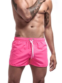 Quick Dry Beach Shorts With Drawstring(Quick Dry Beach Shorts With Drawstring)