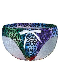 Mens Bulge Pouch Surfing Printed Bohemian Swim Briefs(Mens Surfing Printed Bohemian Swim Briefs) -Mr Saker ca8449616971b928f1241a2204061c3c