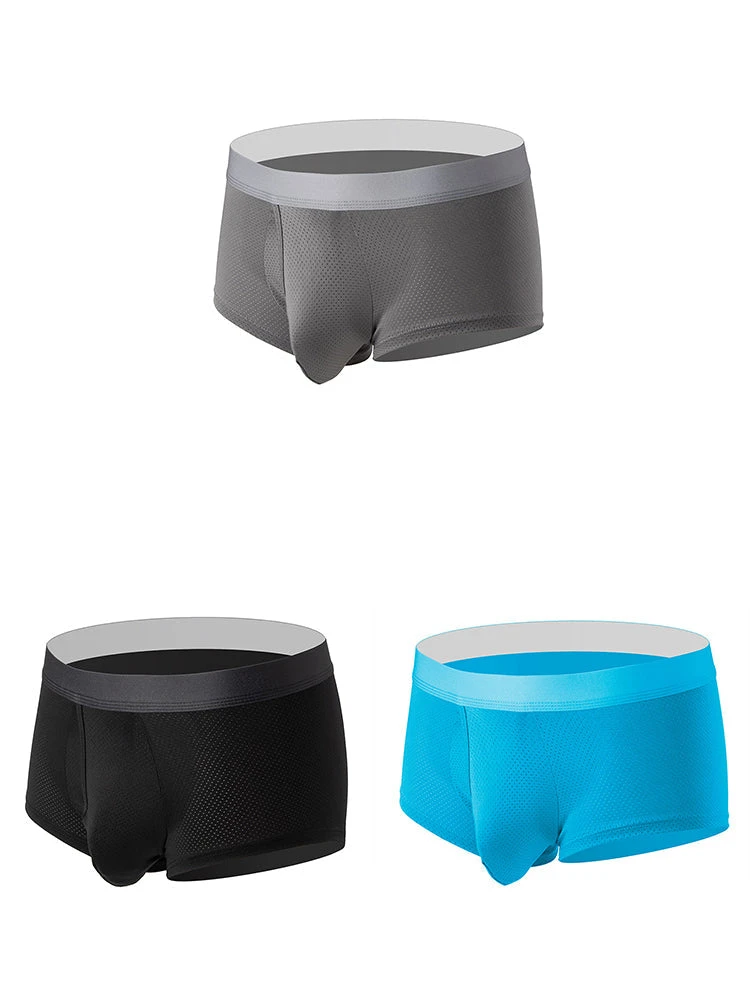 Men’s 3 Pack Fly Big Pouch Breathable Trunks(Men S 3 Pack Fly Big Pouch Breathable Trunks Mrsaker) 11 Men’s 3 Pack Fly Big Pouch Breathable Trunks(Men S 3 Pack Fly Big Pouch Breathable Trunks Mrsaker) - Image 11
