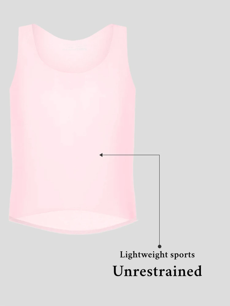 Men's High Stretch Solid-colored Ice Silk Vest & Briefs(Mens High Stretch Solid Colored Ice Silk Vest Briefs) 4 Men's High Stretch Solid-colored Ice Silk Vest & Briefs(Mens High Stretch Solid Colored Ice Silk Vest Briefs) - Image 4