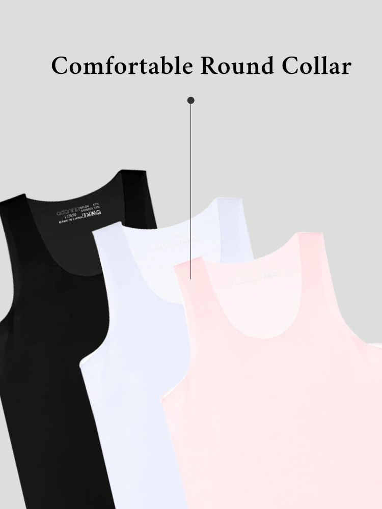 Men's High Stretch Solid-colored Ice Silk Vest & Briefs(Mens High Stretch Solid Colored Ice Silk Vest Briefs) 6 Men's High Stretch Solid-colored Ice Silk Vest & Briefs(Mens High Stretch Solid Colored Ice Silk Vest Briefs) - Image 6