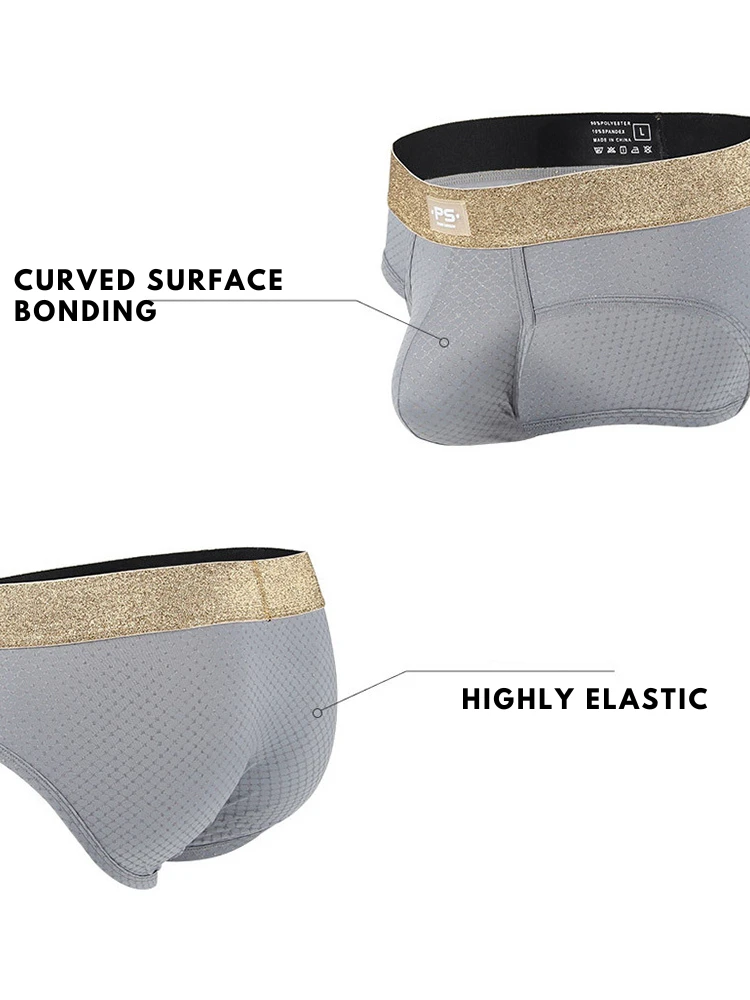 3 Pack Men's Quick-Dry Highly Elastic Briefs(3 Pack Mens Highly Elastic Briefs) 5 3 Pack Men's Quick-Dry Highly Elastic Briefs(3 Pack Mens Highly Elastic Briefs) - Image 5