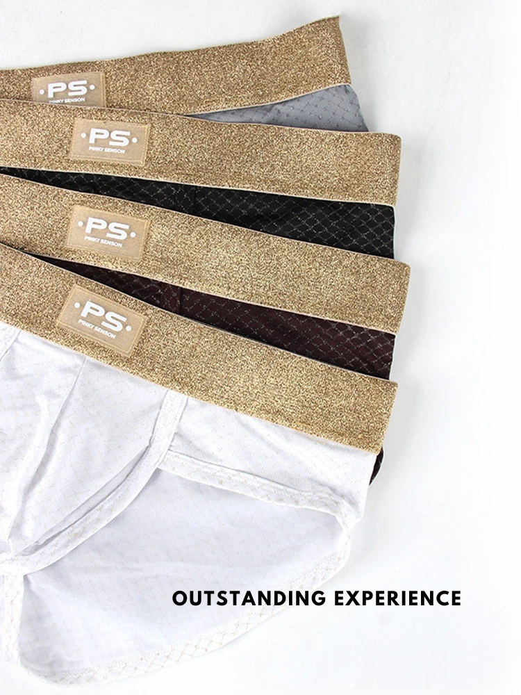 3 Pack Men's Quick-Dry Highly Elastic Briefs(3 Pack Mens Highly Elastic Briefs) 2 3 Pack Men's Quick-Dry Highly Elastic Briefs(3 Pack Mens Highly Elastic Briefs) - Image 2