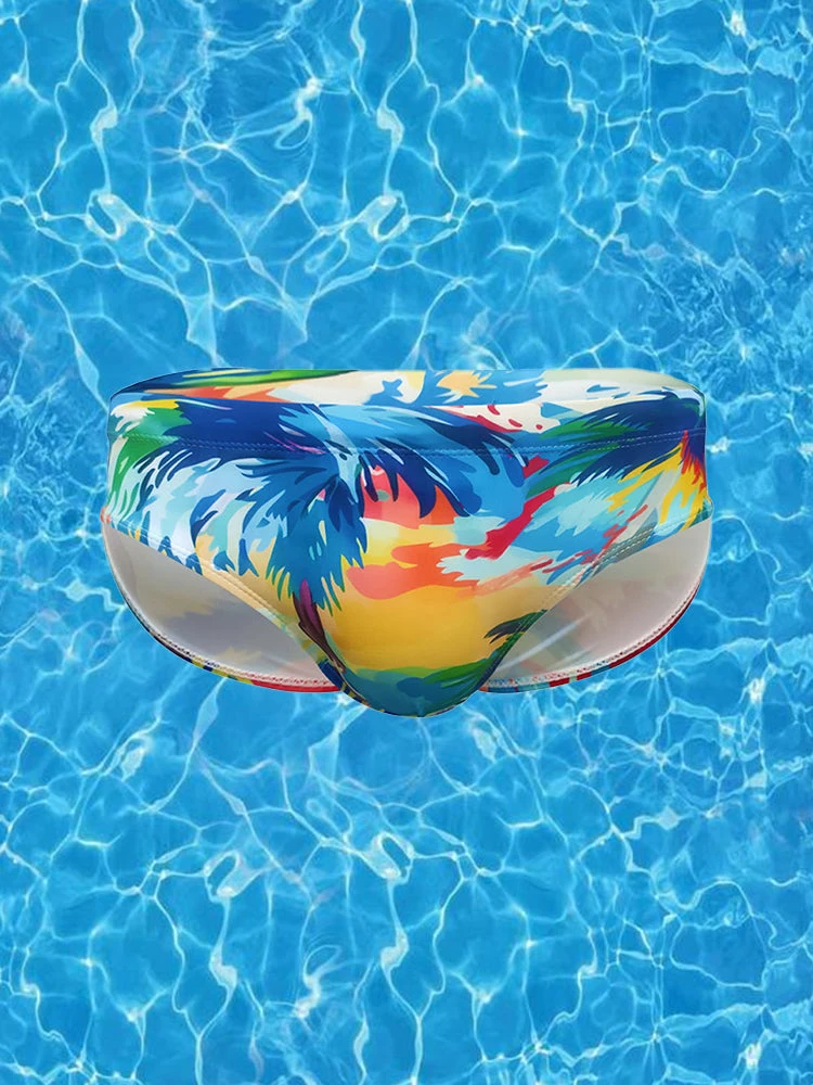 Men's 3D Pouch Ink Art Beach Swim Briefs(Mens 3d Pouch Ink Art Beach Swim Brief) 1 Men's 3D Pouch Ink Art Beach Swim Briefs(Mens 3d Pouch Ink Art Beach Swim Brief)