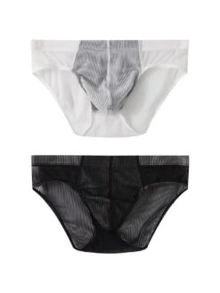 2 Pack Men’s Striped Separate Pouch Thin Briefs(2 Pack Men S Striped Separate Pouch Thin Briefs) 38 2 Pack Men’s Striped Separate Pouch Thin Briefs(2 Pack Men S Striped Separate Pouch Thin Briefs) -Mr Saker color1 1 78ec7e59 f241 4883 ace3 a04042e4e95f