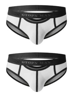 Men’s Spliced Lines U Convex Pouch Cotton Briefs(Simple Lines U Convex Large Cotton Pouch Briefs) 35 Men’s Spliced Lines U Convex Pouch Cotton Briefs(Simple Lines U Convex Large Cotton Pouch Briefs) -Mr Saker color3 461600a5 900f 4d7e a818 1fd448cd37be