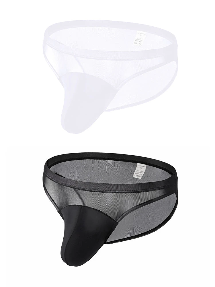 2 Pack Men's Seductive Mesh Sheer Briefs(2 Pack Mens Seductive Mesh Sheer Briefs) 16 2 Pack Men's Seductive Mesh Sheer Briefs(2 Pack Mens Seductive Mesh Sheer Briefs) - Image 16