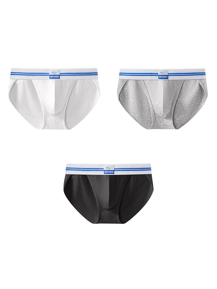 3-pack Men's Sexy High-cut Breathable Briefs(3 Pack Mens Sexy High Cut Breathable Briefs) 13 3-pack Men's Sexy High-cut Breathable Briefs(3 Pack Mens Sexy High Cut Breathable Briefs) - Image 13