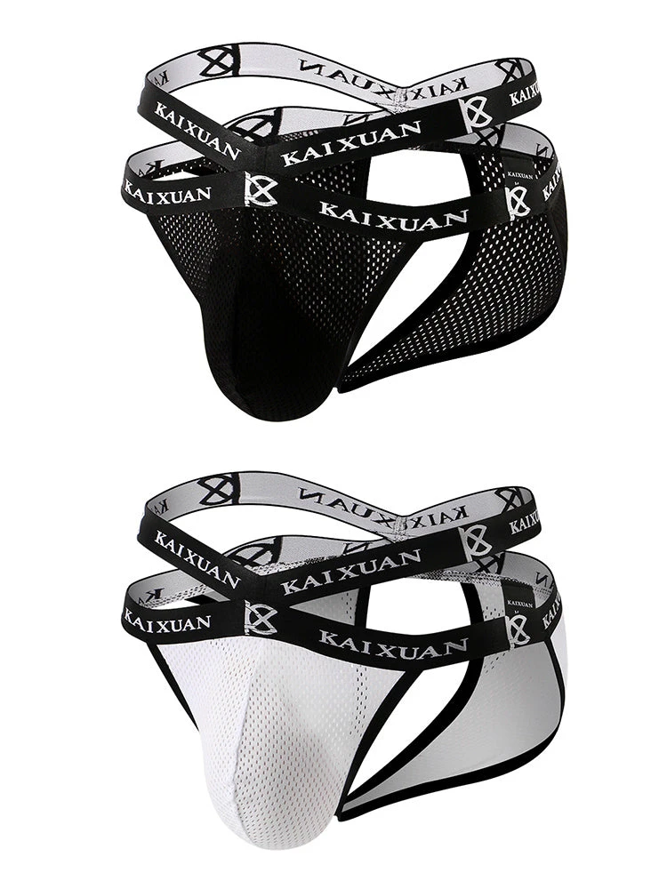 2 Pack Men's Ice Silk Mesh Capsule Pouch Sexy Jockstrap(2 Pack Mens Ice Silk Mesh Capsule Pouch Sexy Jockstrap) 18 2 Pack Men's Ice Silk Mesh Capsule Pouch Sexy Jockstrap(2 Pack Mens Ice Silk Mesh Capsule Pouch Sexy Jockstrap) - Image 18