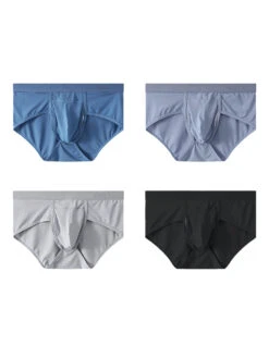 4 Pack Men's Large Pouch Separation Ice Silk Briefs(4 Pack Mens Large Pouch Separation Ice Silk Briefs) 27 4 Pack Men's Large Pouch Separation Ice Silk Briefs(4 Pack Mens Large Pouch Separation Ice Silk Briefs) -Mr Saker color 1 481d220a 109c 4ae5 a78b 439a11cc2818