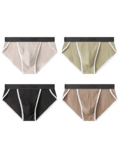 4 Pack Men's Solid Color Cotton Breathable Trendy Briefs(4 Pack Mens Solid Color Cotton Breathable Trendy Briefs) 24 4 Pack Men's Solid Color Cotton Breathable Trendy Briefs(4 Pack Mens Solid Color Cotton Breathable Trendy Briefs) -Mr Saker color 1 57c1cdd7 fcf1 4583 979d 39b6435da99e