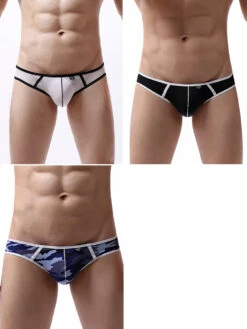 3-pack Men's Nylon Low-rise U-shaped Briefs(3 Pack Mens Nylon Low Rise U Shaped Briefs) 34 3-pack Men's Nylon Low-rise U-shaped Briefs(3 Pack Mens Nylon Low Rise U Shaped Briefs) -Mr Saker color 1 665c91f7 b2fb 4307 bf0d e8201641b03c