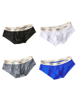 4 Pack Men's Ice Silk Antibacterial U-Convex Pouch Briefs(4 Pack Mens Ice Silk Antibacterial U Convex Pouch Briefs) 39 4 Pack Men's Ice Silk Antibacterial U-Convex Pouch Briefs(4 Pack Mens Ice Silk Antibacterial U Convex Pouch Briefs) -Mr Saker color 1 700414ac 5ce0 4e46 90b2 14274c30230a