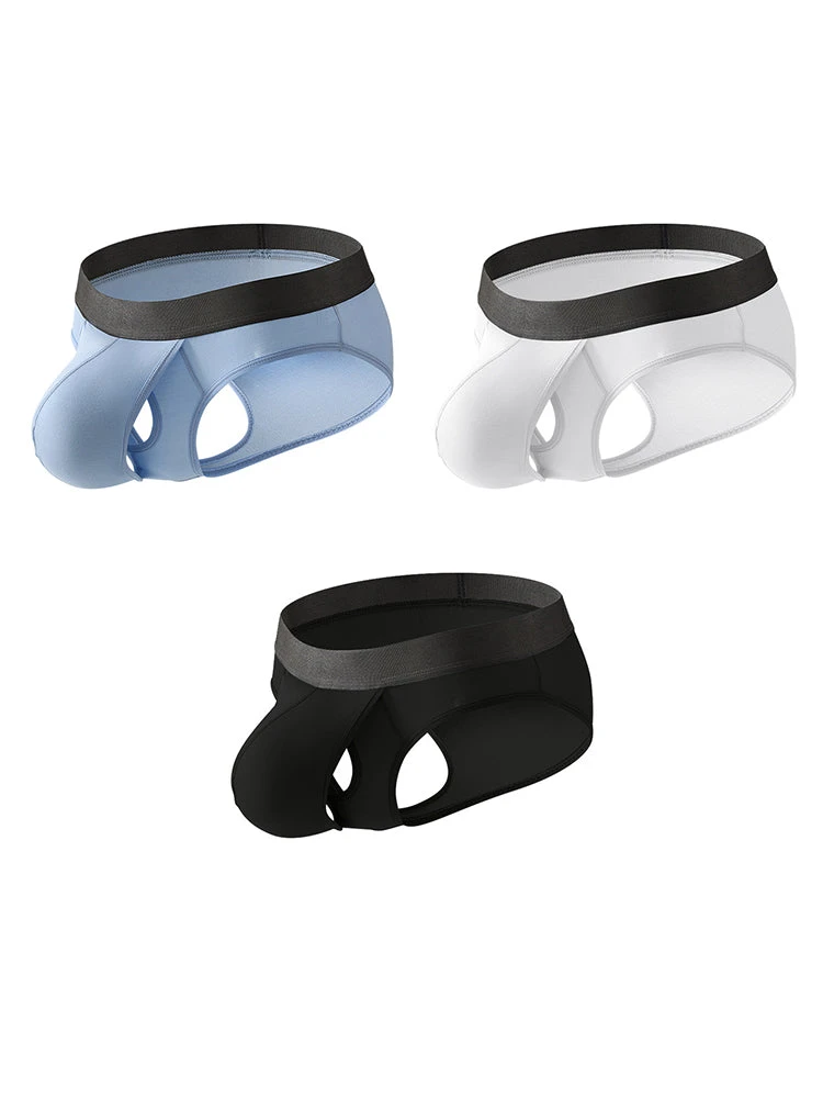 3-pack Men's Open Crotch Sexy Bullet Briefs(3 Pack Mens Open Crotch Sexy Bullet Briefs) 18 3-pack Men's Open Crotch Sexy Bullet Briefs(3 Pack Mens Open Crotch Sexy Bullet Briefs) - Image 18