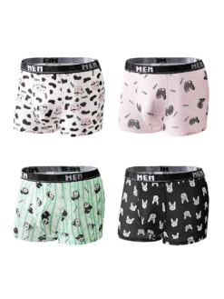 4-Pack Men's Trendy Print Ice Silk Mid-Rise Trunks(4 Pack Mens Trendy Print Ice Silk Mid Rise Trunks) 32 4-Pack Men's Trendy Print Ice Silk Mid-Rise Trunks(4 Pack Mens Trendy Print Ice Silk Mid Rise Trunks) -Mr Saker color 1 8dfd9eff 9b16 47b0 a0db 65b4f752aa36
