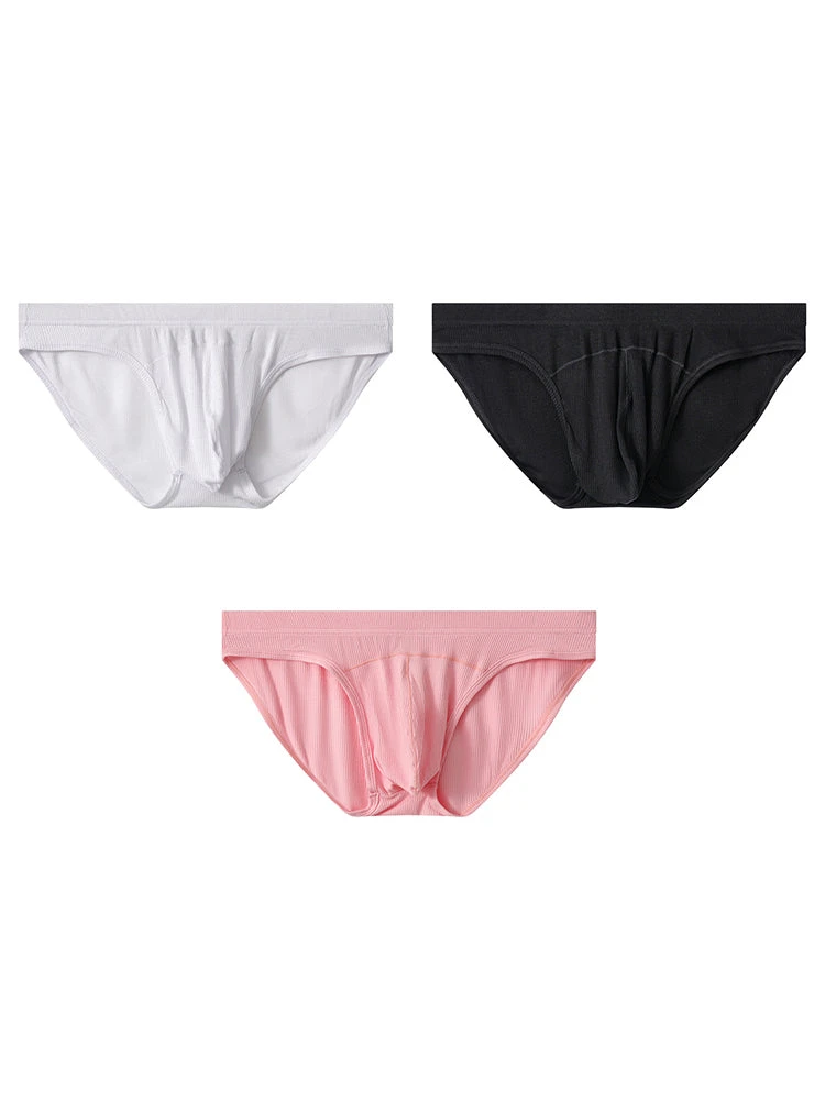 3 Pack Men's Sexy Threaded U-Shaped Briefs(3 Pack Mens Sexy Threaded U Shaped Briefs) 11 3 Pack Men's Sexy Threaded U-Shaped Briefs(3 Pack Mens Sexy Threaded U Shaped Briefs) - Image 11