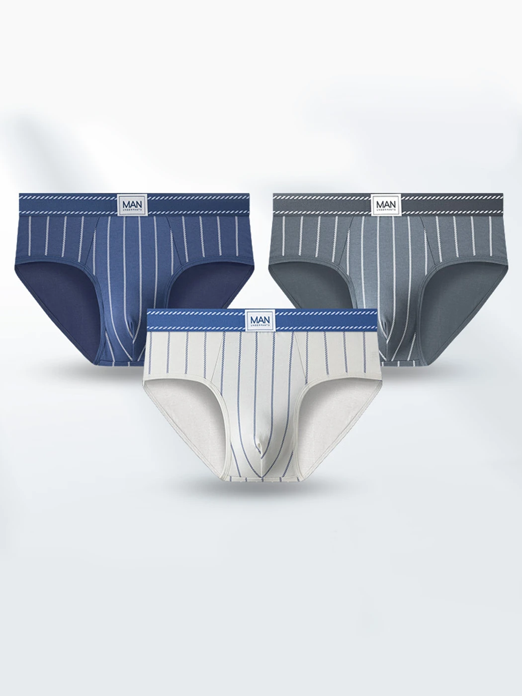 3 Pack Men’s Classic Striped Briefs(3 Pack Men S Classic Striped Briefs) 13 3 Pack Men’s Classic Striped Briefs(3 Pack Men S Classic Striped Briefs) - Image 13