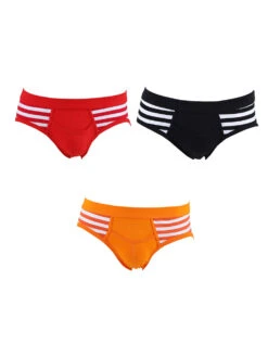 3 Pack Men's Mid-Rise Cotton Striped Briefs(4 Pack Mens Mid Rise Cotton Striped Briefs) 33 3 Pack Men's Mid-Rise Cotton Striped Briefs(4 Pack Mens Mid Rise Cotton Striped Briefs) -Mr Saker color 2 147156fb 64fb 42f2 b7b3 a01261a3f681