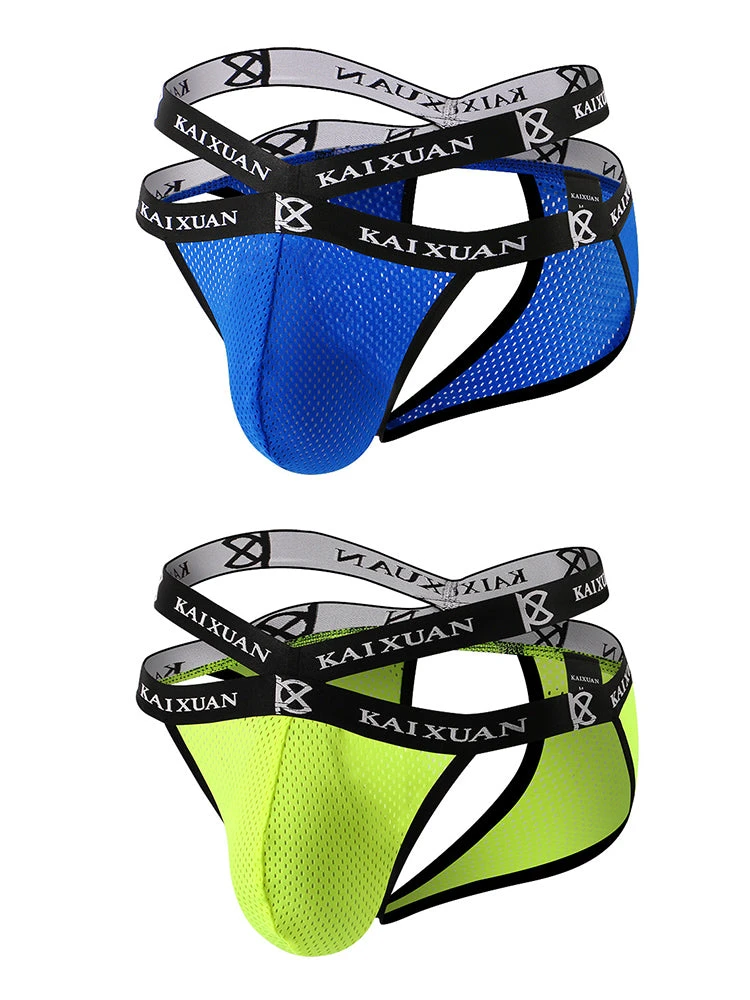 2 Pack Men's Ice Silk Mesh Capsule Pouch Sexy Jockstrap(2 Pack Mens Ice Silk Mesh Capsule Pouch Sexy Jockstrap) 19 2 Pack Men's Ice Silk Mesh Capsule Pouch Sexy Jockstrap(2 Pack Mens Ice Silk Mesh Capsule Pouch Sexy Jockstrap) - Image 19