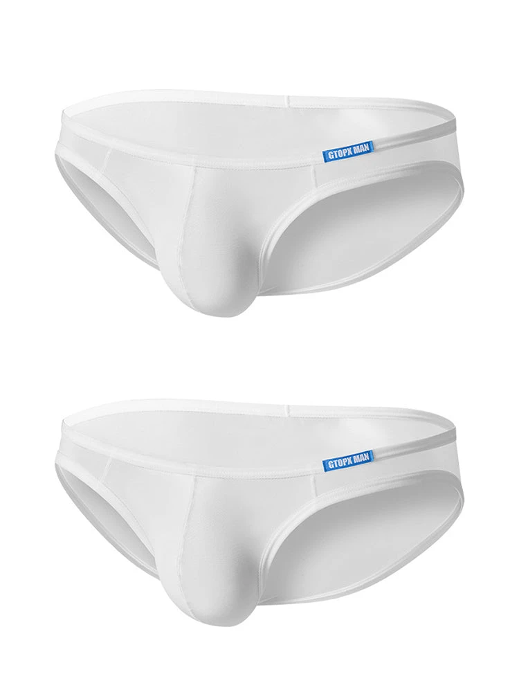 2 Pack Men's Thin Ice Silk Face Mask Fabric U-Convex Sexy Semi-Transparent Bikini(2 Pack Mens Thin Ice Silk Face Mask Fabric U Convex Sexy Semi Transparent Bikini) 18 2 Pack Men's Thin Ice Silk Face Mask Fabric U-Convex Sexy Semi-Transparent Bikini(2 Pack Mens Thin Ice Silk Face Mask Fabric U Convex Sexy Semi Transparent Bikini) - Image 18