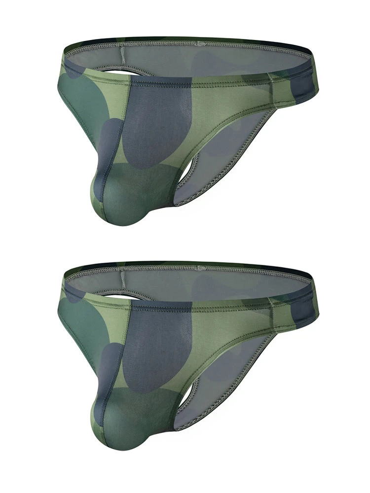 2 Pack Men's U-Pouch Camouflage Trendy Briefs(2 Pack Mens U Pouch Camouflage Trendy Briefs) 9 2 Pack Men's U-Pouch Camouflage Trendy Briefs(2 Pack Mens U Pouch Camouflage Trendy Briefs) - Image 9
