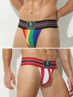 2 Pack Men's Sexy Rainbow Stretchy Breathable Soft U-Convex Pouch Bikini(2 Pack Mens Sexy Rainbow Stretchy Breathable Soft U Convex Pouch Bikini) 29 2 Pack Men's Sexy Rainbow Stretchy Breathable Soft U-Convex Pouch Bikini(2 Pack Mens Sexy Rainbow Stretchy Breathable Soft U Convex Pouch Bikini) -Mr Saker color 2 98bd3201 ebe7 423e 9100 e65630b21e4f